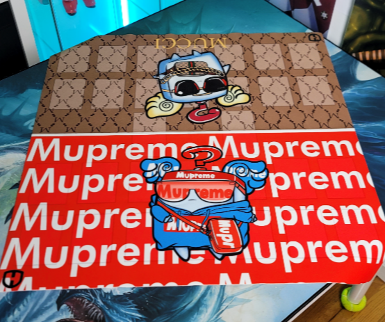 Mucci X Mupreme 2P CLOTHE Playmat | New Anti Slip Material