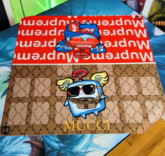 Mucci X Mupreme 2P CLOTHE Playmat | New Anti Slip Material